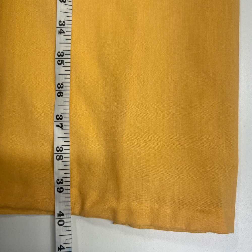 Vintage 60s 70s Orange and White Women’s Nightgown Dress - Picture 12 of 12